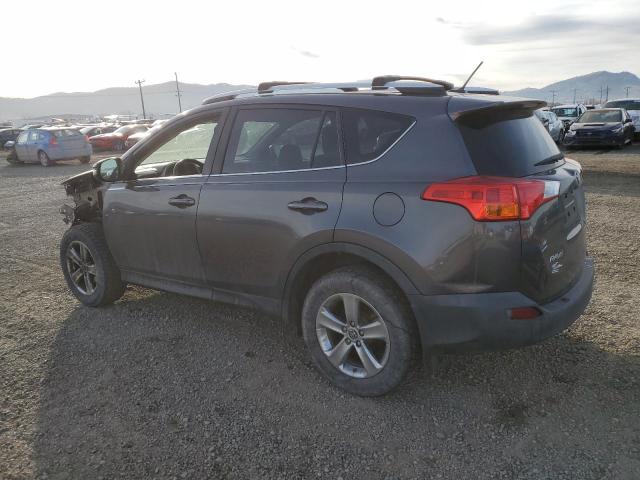 2T3RFREV7FW386550 - 2015 TOYOTA RAV4 XLE 石墨色 照片 2
