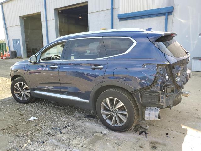 5NMS3CAD0LH226711 - 2020 HYUNDAI SANTA FE SEL أزرق صورة 2