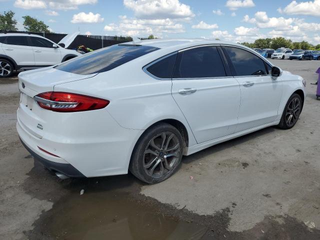 3FA6P0CD6KR233944 - 2019 FORD FUSION SEL Ақ фото 3