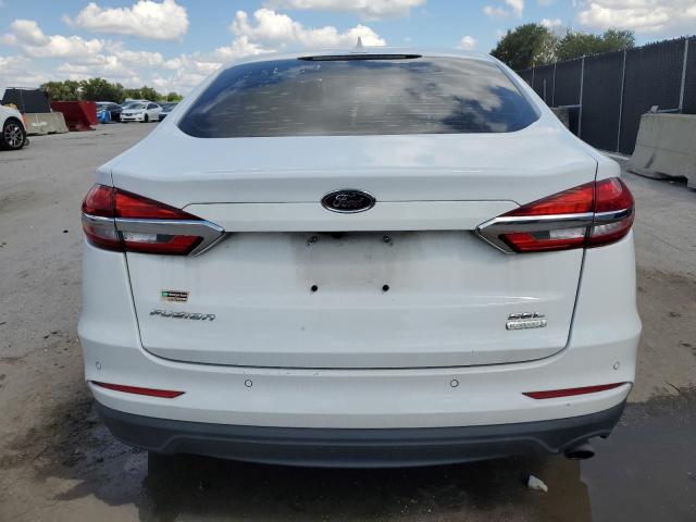 3FA6P0CD6KR233944 - 2019 FORD FUSION SEL Ақ фото 6