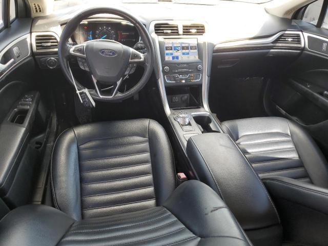 3FA6P0CD6KR233944 - 2019 FORD FUSION SEL Ақ фото 8