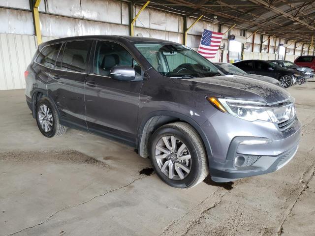 5FNYF5H58MB047508 - 2021 HONDA PILOT EXL GRAY photo 4
