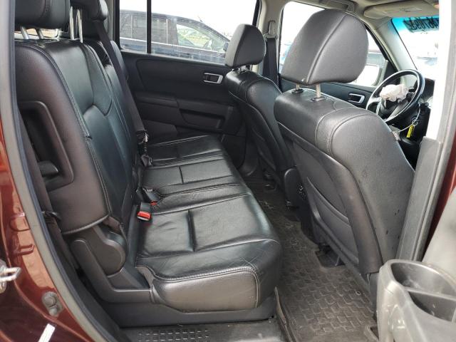 5FNYF4H66DB006197 - 2013 HONDA PILOT EXL Kastanienbraun Foto 11