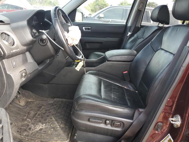 5FNYF4H66DB006197 - 2013 HONDA PILOT EXL Kastanienbraun Foto 7