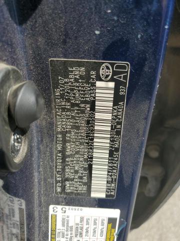 2T1BR32E18C930502 - 2008 TOYOTA COROLLA CE ლურჯი ფოტო 12