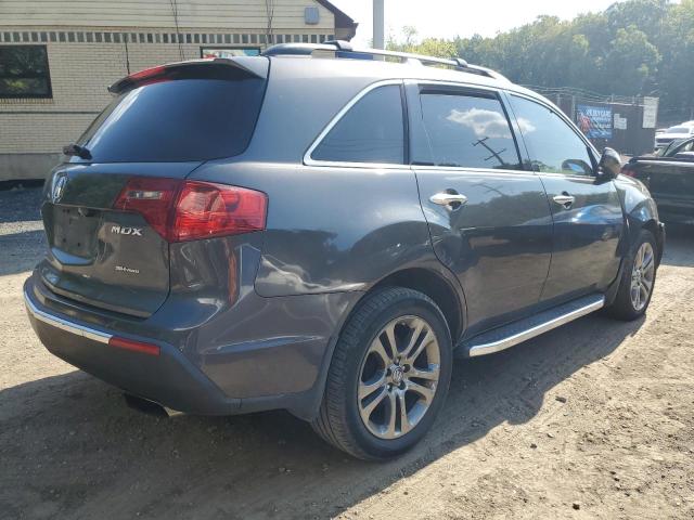 2HNYD2H67BH532530 - 2011 ACURA MDX TECHNOLOGY Szary zdjęcie 3