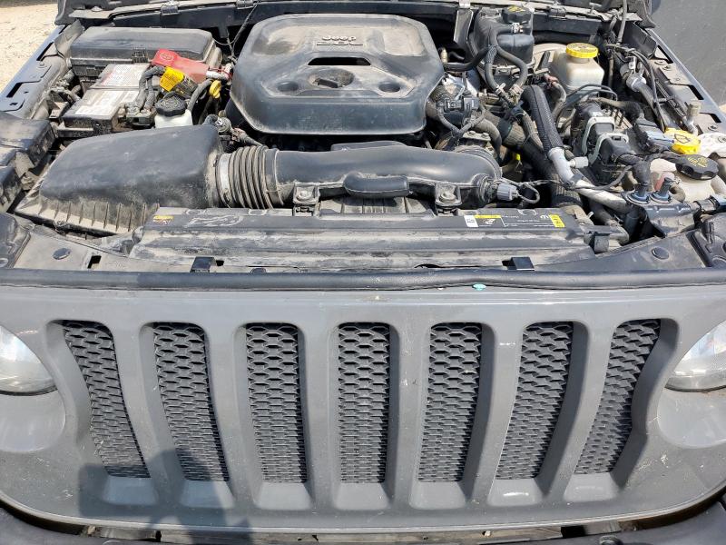 1C4HJXDN0MW625807 - 2021 JEEP WRANGLER U SPORT Сұр фото 12