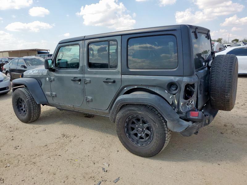 1C4HJXDN0MW625807 - 2021 JEEP WRANGLER U SPORT Сұр фото 2
