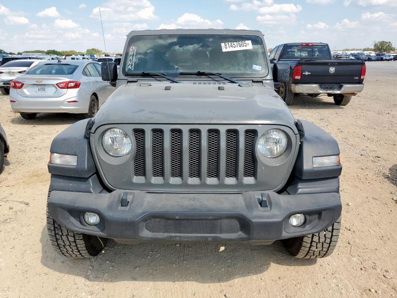 1C4HJXDN0MW625807 - 2021 JEEP WRANGLER U SPORT Сұр фото 5