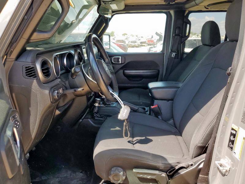 1C4HJXDN0MW625807 - 2021 JEEP WRANGLER U SPORT Сұр фото 7