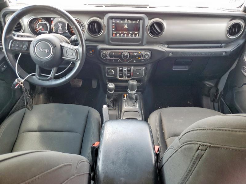 1C4HJXDN0MW625807 - 2021 JEEP WRANGLER U SPORT Сұр фото 8