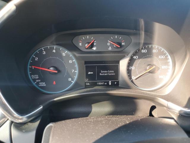 2GNAXSEV7J6235334 - 2018 CHEVROLET EQUINOX LT SILVER photo 9