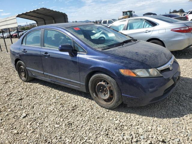 1HGFA16517L073906 - 2007 HONDA CIVIC LX BLUE photo 4