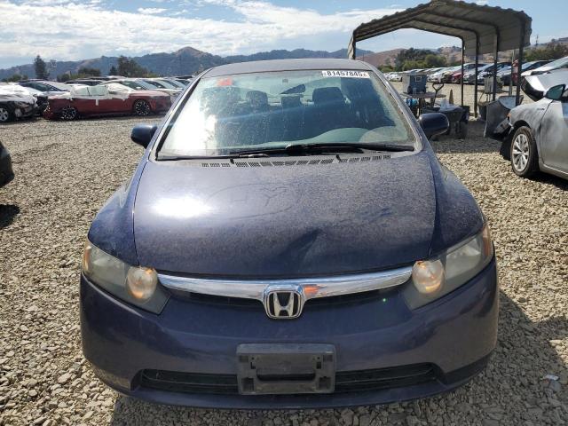 1HGFA16517L073906 - 2007 HONDA CIVIC LX BLUE photo 5