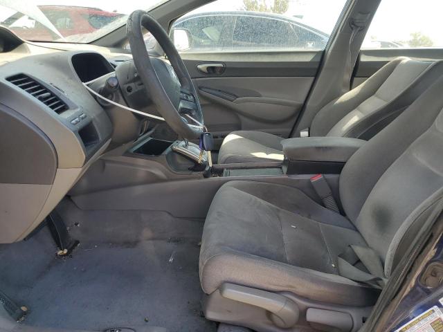 1HGFA16517L073906 - 2007 HONDA CIVIC LX BLUE photo 7