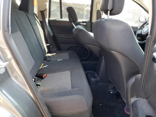 1C4NJDEB2CD616414 - 2012 JEEP COMPASS LATITUDE GRAY photo 11