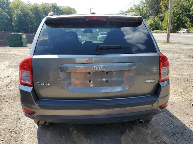 1C4NJDEB2CD616414 - 2012 JEEP COMPASS LATITUDE GRAY photo 6