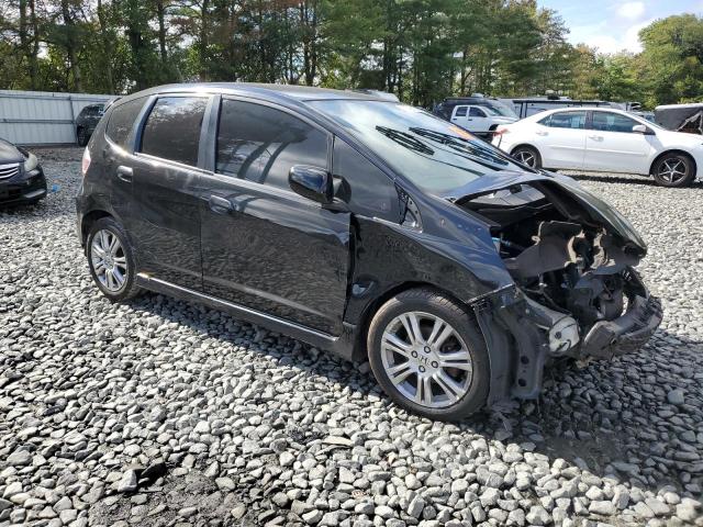 JHMGE8H50BC012714 - 2011 HONDA FIT SPORT Siyah fotoğraf 4