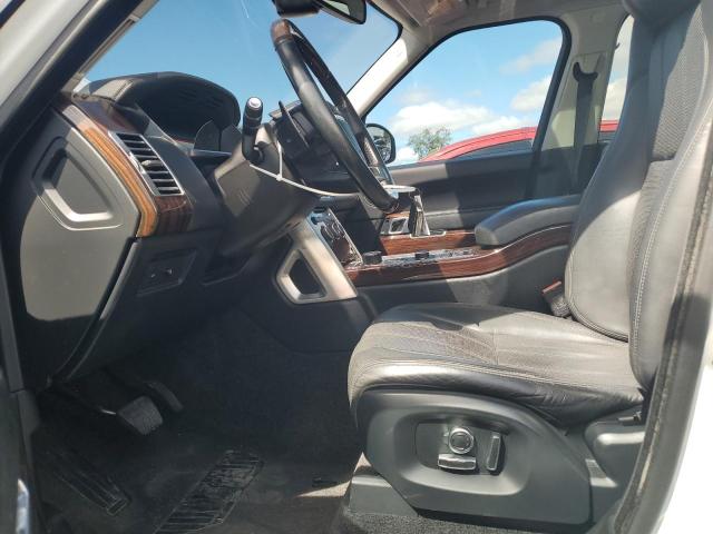 SALGS2VF8GA250584 - 2016 LAND ROVER RANGE ROVE HSE WHITE photo 7