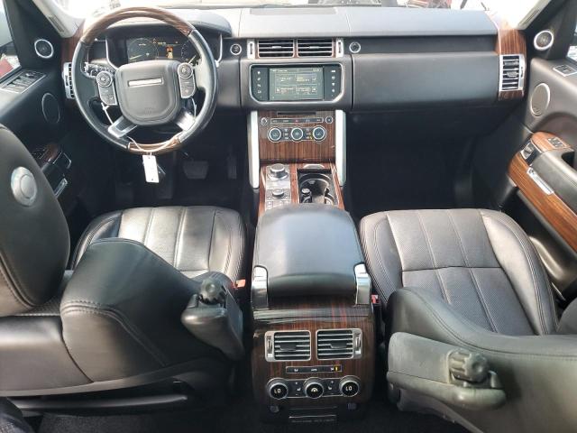 SALGS2VF8GA250584 - 2016 LAND ROVER RANGE ROVE HSE WHITE photo 8