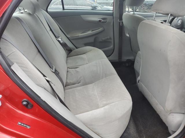 JTDBL40E29J000124 - 2009 TOYOTA COROLLA BASE Czerwony zdjęcie 10