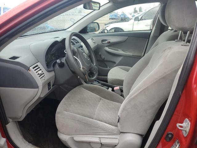 JTDBL40E29J000124 - 2009 TOYOTA COROLLA BASE Czerwony zdjęcie 7