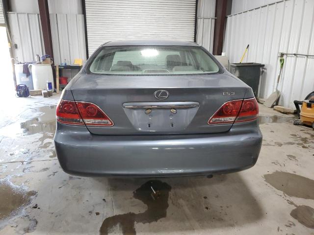JTHBA30G965163521 - 2006 LEXUS ES 330 BLUE photo 6