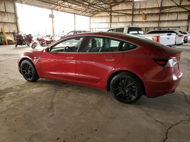 5YJ3E1EAXLF631396 - 2020 TESLA MODEL 3 红色 照片 3