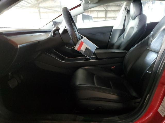 5YJ3E1EAXLF631396 - 2020 TESLA MODEL 3 红色 照片 5