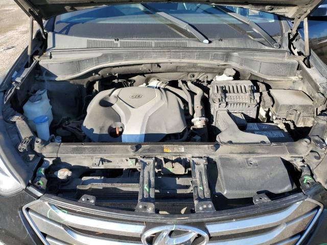 5XYZUDLA8DG104341 - 2013 HYUNDAI SANTA FE SPORT შავი ფოტო 12