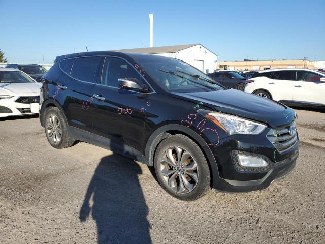 5XYZUDLA8DG104341 - 2013 HYUNDAI SANTA FE SPORT შავი ფოტო 4