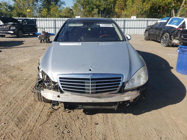 WDDNG86X97A116778 - 2007 MERCEDES-BENZ S 550 4MATIC SILVER photo 5