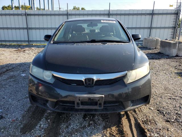19XFA1F50BE035020 - 2011 HONDA CIVIC LX BLACK photo 5