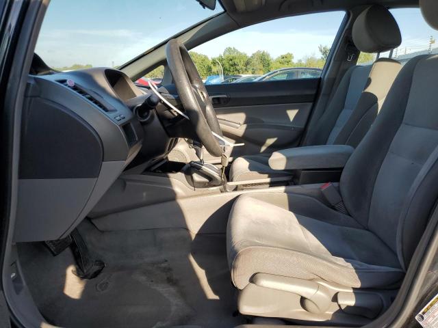 19XFA1F50BE035020 - 2011 HONDA CIVIC LX BLACK photo 7