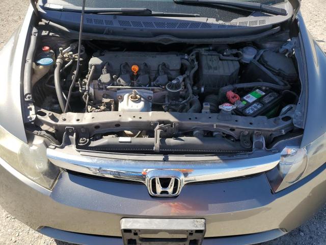1HGFA16546L137337 - 2006 HONDA CIVIC LX SILVER photo 11