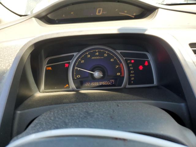 1HGFA16546L137337 - 2006 HONDA CIVIC LX SILVER photo 9