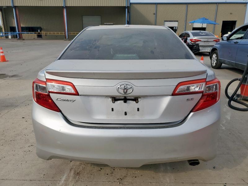 4T1BF1FKXCU503940 - 2012 TOYOTA CAMRY BASE SILVER photo 6