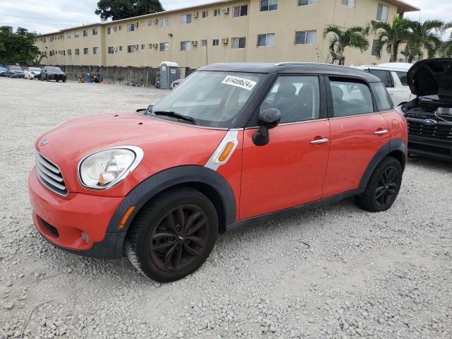 WMWZB3C51CWM04112 - 2012 MINI COOPER COUNTRYMAN RED photo 1