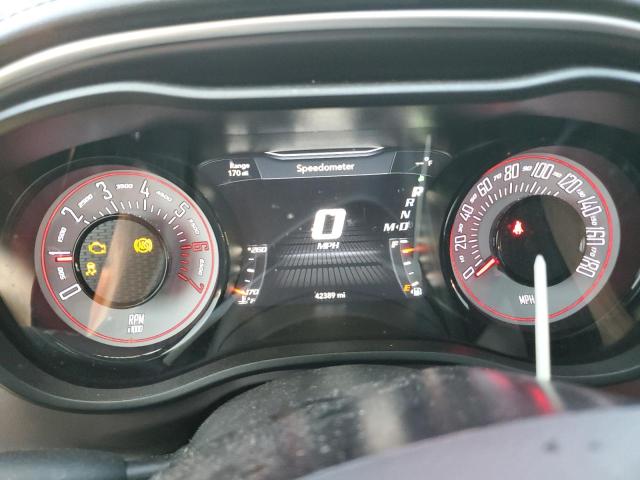 2C3CDZFJ4MH637923 - 2021 DODGE CHALLENGER R/T SCAT PACK GRAY photo 9