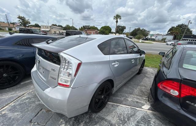 JTDKN3DUXB5333899 - 2011 TOYOTA PRIUS 银色 照片 4