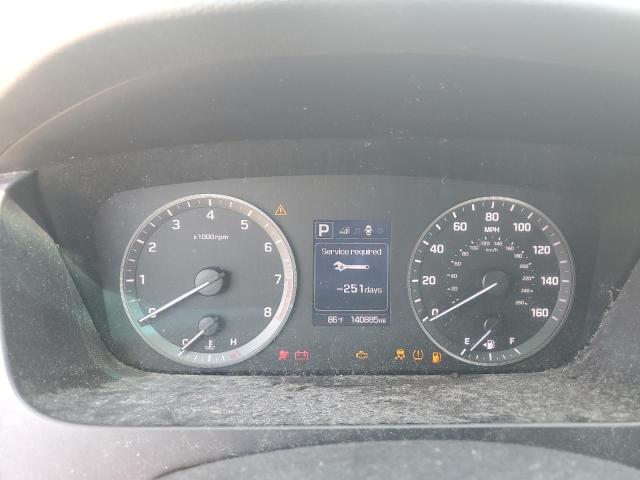 5NPE24AF0HH486222 - 2017 HYUNDAI SONATA SE ვერცხლისფერი ფოტო 9