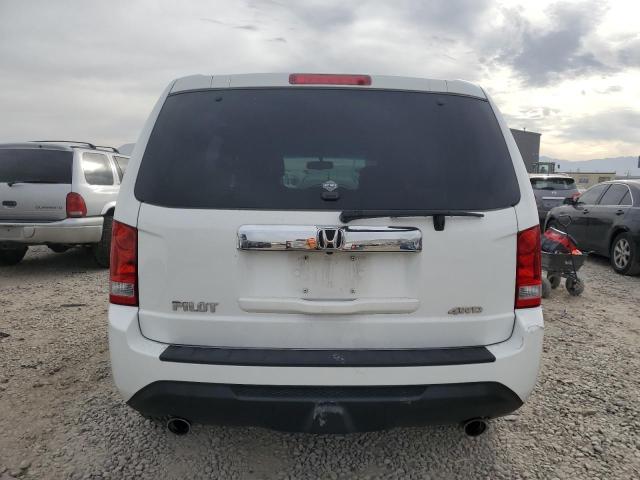 5FNYF4H50CB077207 - 2012 HONDA PILOT EXL WHITE photo 6