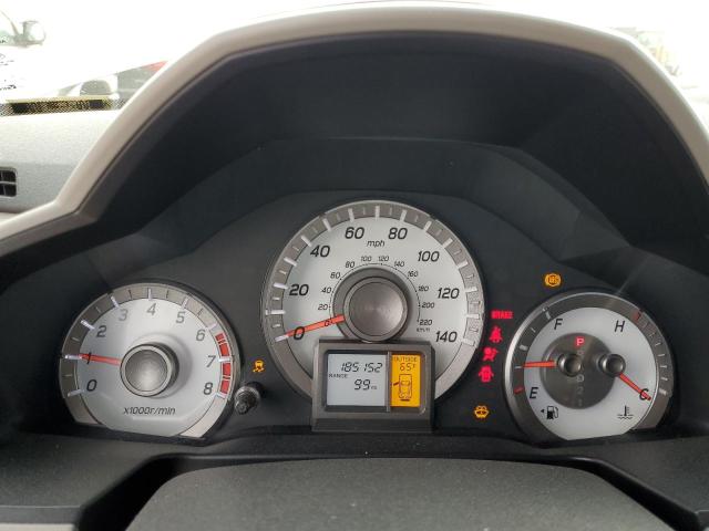 5FNYF4H50CB077207 - 2012 HONDA PILOT EXL WHITE photo 9