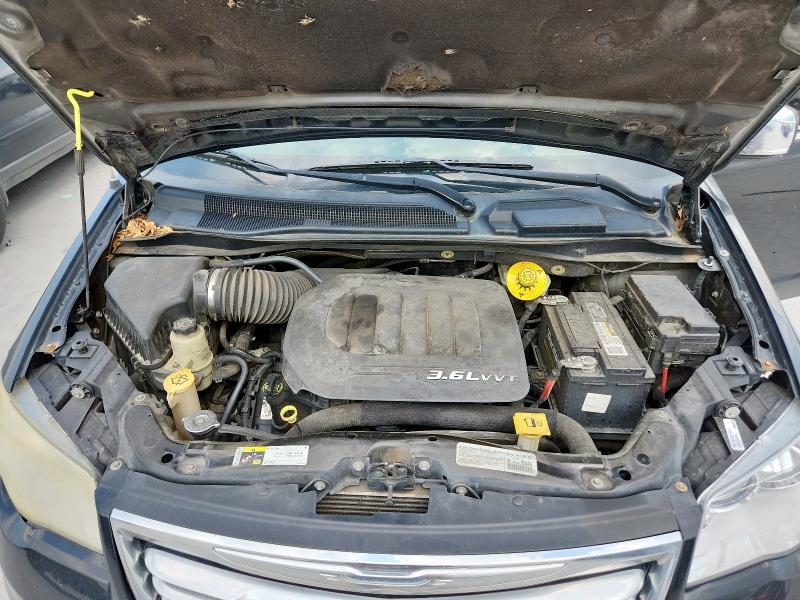 2C4RC1CG4ER461728 - 2014 CHRYSLER TOWN & COU TOURING L BLACK photo 12