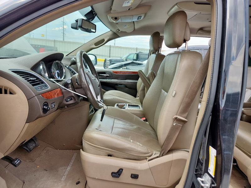 2C4RC1CG4ER461728 - 2014 CHRYSLER TOWN & COU TOURING L BLACK photo 7