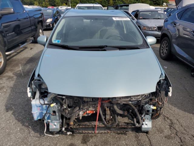 JTDKN3DU8F1889643 - 2015 TOYOTA PRIUS BLUE photo 5