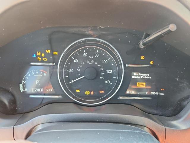 3CZRU6H72NM738459 - 2022 HONDA HR-V EXL GRAY photo 9