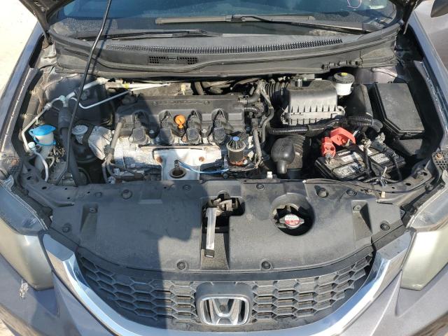 19XFB2F52FE706132 - 2015 HONDA CIVIC LX ნაცრისფერი ფოტო 11