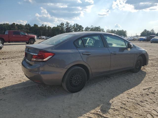 19XFB2F52FE706132 - 2015 HONDA CIVIC LX ნაცრისფერი ფოტო 3