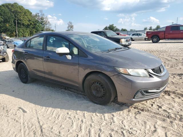 19XFB2F52FE706132 - 2015 HONDA CIVIC LX ნაცრისფერი ფოტო 4